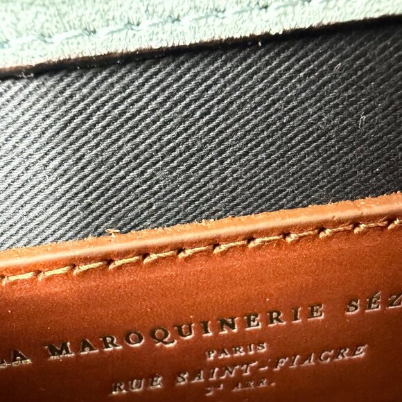 NWB Sézane Romeo Bag Leather Woven Textured Crossbody W/Box&Dust Bag - Picture 6 of 13